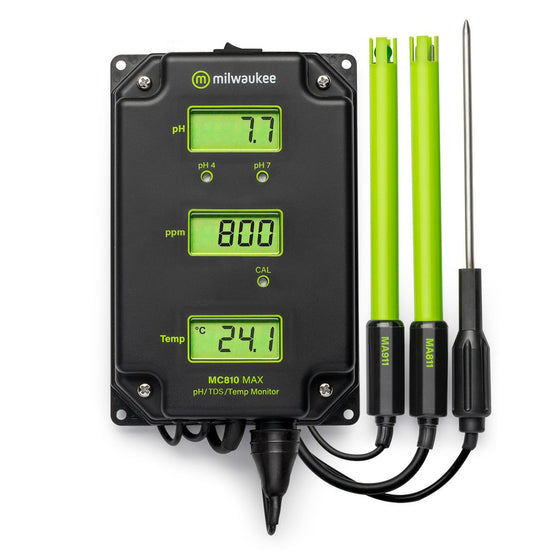 Milwaukee Continuous Monitor pH / TDS / Temp – MC810 MAX