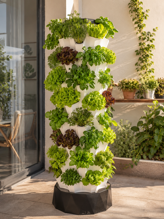 Hydroponic Tower – 80 Plants