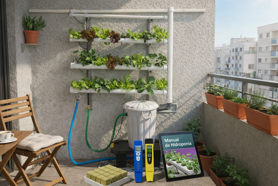Jardin vertical fixe 40 plantes – pack
