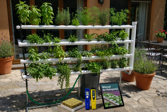 Jardin vertical mobile 160 plantes – pack
