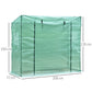 Lean-to Greenhouse 200 × 77 × 170 cm