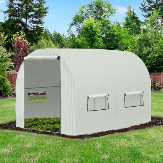 Greenhouse 295 × 200 × 190 cm – White