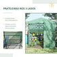 Hexagonal Greenhouse 194 × 194 × 215 cm