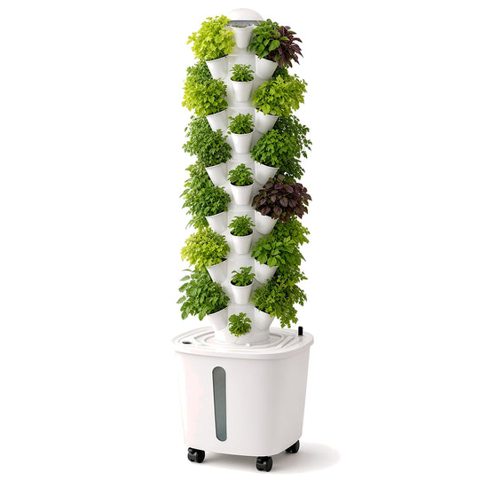 Mini Hydroponic Tower – 50 Plants