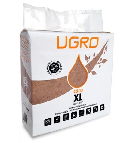 UGRO XL 70 L – Mattone di cocco (30 × 30 × 12 cm)
